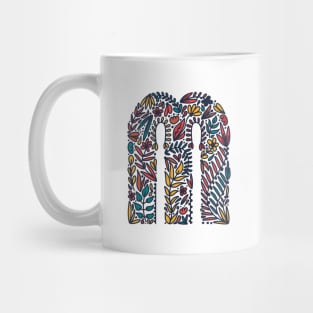 Tropical Letter M Mug